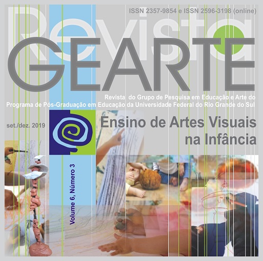 					Visualizar v. 6 n. 3 (2019): Ensino de Artes Visuais na Infância
				