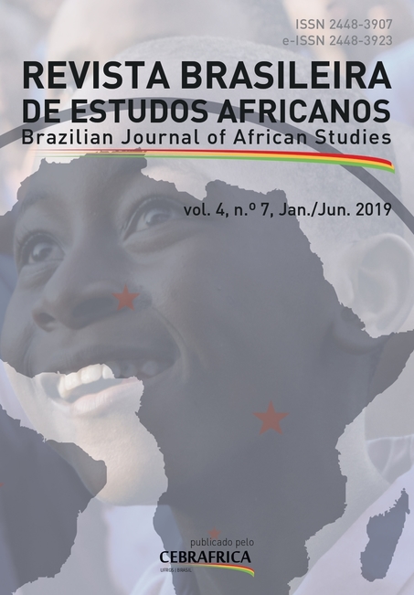 					Visualizar v. 4 n. 7 (2019): Revista Brasileira de Estudos Africanos
				