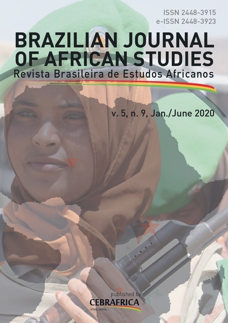 					View Vol. 5 No. 9 (2020): Brazilian Journal of African Studies
				
