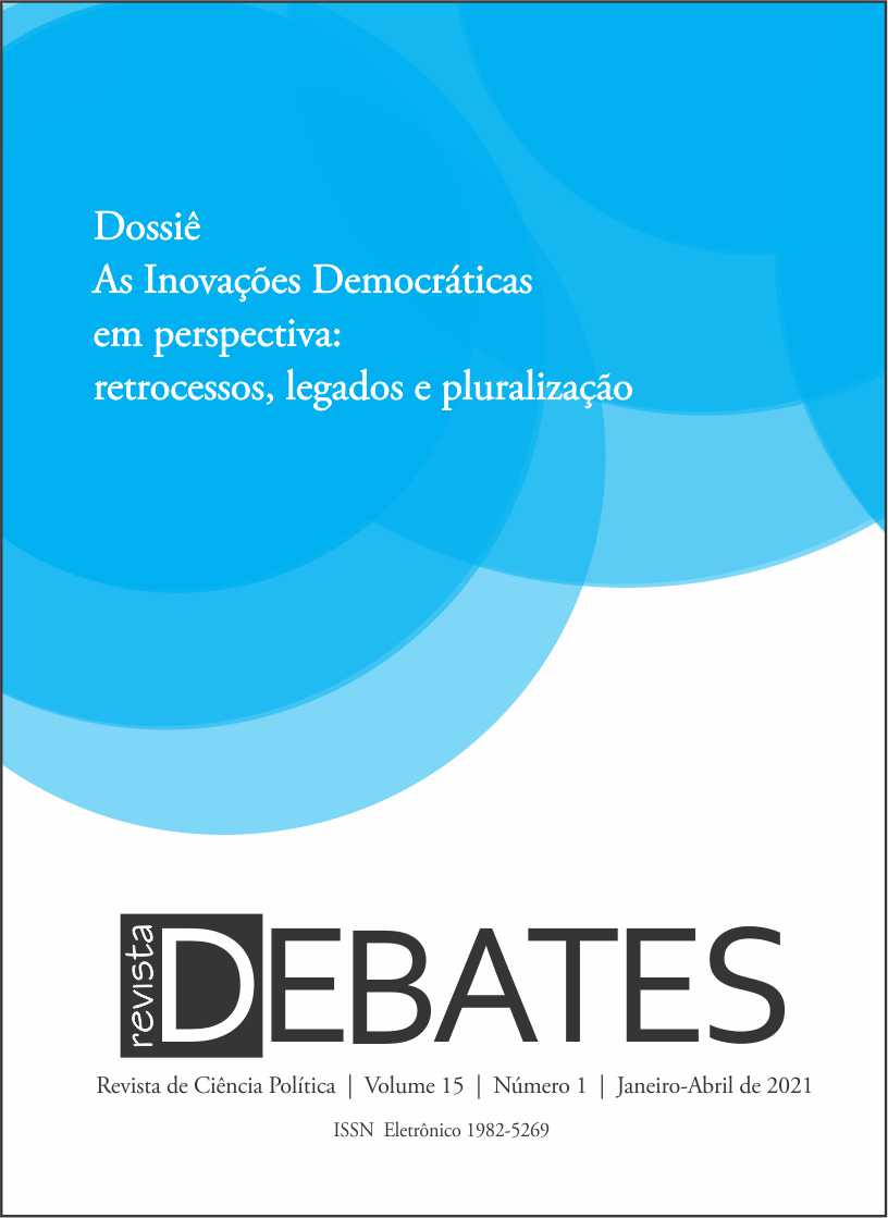 					Visualizar v. 15 n. 1 (2021): As Inovações Democráticas em perspectiva: retrocessos, legados e pluralização
				