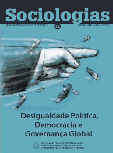 					Visualizar v. 15 n. 32 (2013): Desigualdade Política, Democracia e Governança Global
				