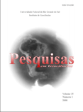 					Visualizar v. 34 n. 2 (2007): Pesquisas em Geociências
				