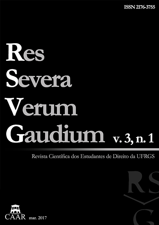 					Visualizar v. 3 n. 1 (2017): Res Severa Verum Gaudium
				